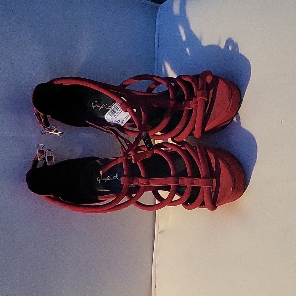 Red sandals